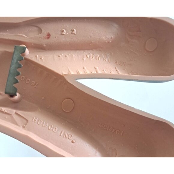 Vintage Ballerina Wall Decor Homco Plastic Dancers Ballet Shoes 3 Pc 1991 - Picture 4 of 4